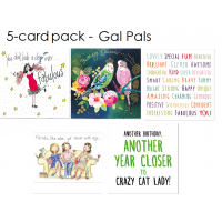 GAL PALS 5-card pack