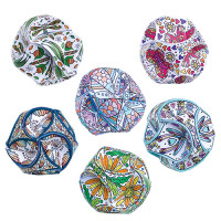 ACT01 Colour-in Nature Paper Globes