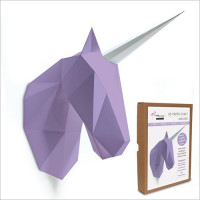 FKA002 3-D Papercraft Model Kit - Unicorn
