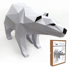 FKA009 3-D Papercraft Model Kit - Polar Bear