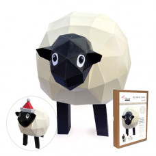 FKA014 3-D Papercraft Model Kit - Sheep