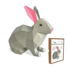 FKA015 3-D Papercraft Model Kit - Rabbit