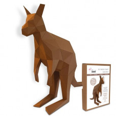 FKA016 3-D Papercraft Model Kit - Kangaroo