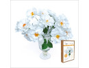 FKC004 3-D Papercraft Floral Kit - White Roses