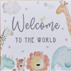 4RK111 Welcome to the World card