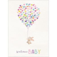 FP7111 Welcome Baby greeting card