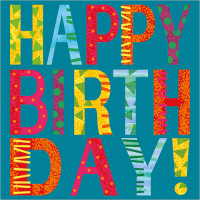 A063 Happy Birthday card