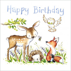 FP5074 Happy Birthday (Woodland Animals)