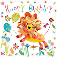 FP6105 Happy Birthday Lion