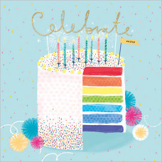 FP6227 Rainbow Cake (Celebrate)