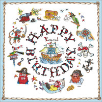 FP6264 Happy Birthday (Pirates)