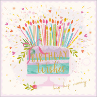 FP6269 Birthday Wishes - Hip Hip Hooray!