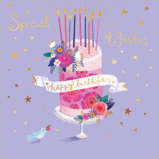 FP6300 Special Wishes Happy Birthday card