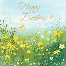 FP6305 Happy Birthday Meadow card