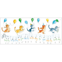 FP8003 Happy Birthday Musical Notes