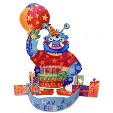 FP9006 Monster Extra Large Pop-out card