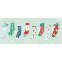 XC134s Christmas Socks (Single)