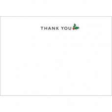 XN007s Christmas Thank You Notecards (Single)