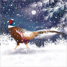 XC187 Christmas Pheasant (Single)