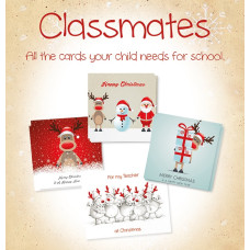 XMC019 Classmates Christmas Card Pack