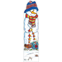 XBM02 Snowman Bookmark