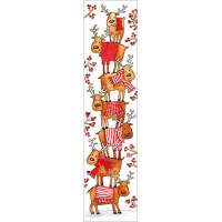 XBM03 Rudolph and Friends Bookmark