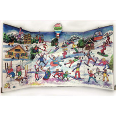 XADV02S Ski Resort Advent Calendar 