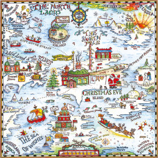 XADV15 Christmas Map Advent Calendar