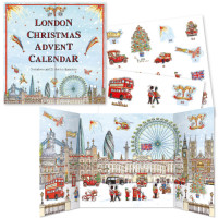 XADV18S London Festive Panorama Advent Calendar
