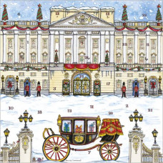 XAC06S Buckingham Palace Advent Card