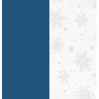 TS010 White Snowflakes / Midnight Tissue Paper (5 sheets)