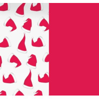TS011 Santa Hats and Red Tissue Paper (5 sheets)