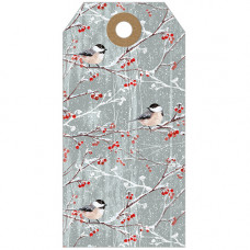 XGT006 Birds and Berries Gift Tag