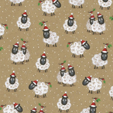 XGW007 Christmas Sheep Gift Wrap (1 sheet)