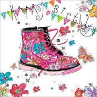 FP6017 Pink Boot (Happy Birthday)