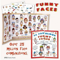 SP55 Funny Faces Activity Stickers