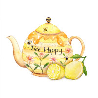 JC031 Bee Happy greeting card