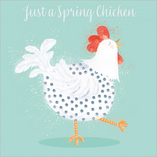 FP5200 Spring Chicken greeting card
