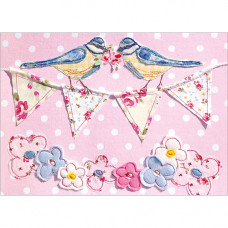 FP7041 Blue Tits and Bunting