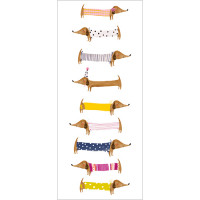 FP8011 Dachshunds greeting card