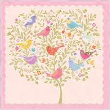 WS418S Tree of Birds greeting card