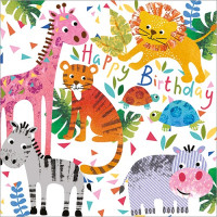 A037 Fun Jungle greeting card