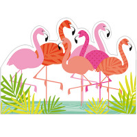 FP7009 Cool Flamingos!