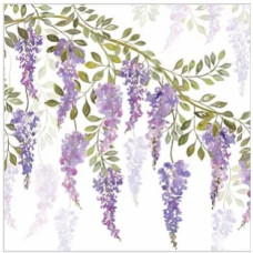 FC037 Wisteria Blossoms greeting card