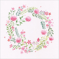 FP5160 Pink Flower Garland