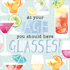 A008 At Your Age greeting card