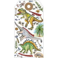 GT021 Dinosaurs Gift Tag