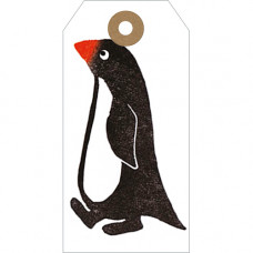 GT022 Marching Penguin Gift Tag