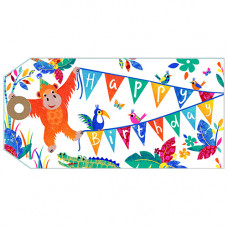 GT224 Animals (Happy Birthday) Gift Tag