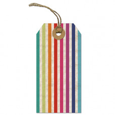 GT014 Stripes Gift Tag